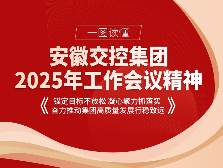 一圖讀懂安徽交控集團2025年工作會議精神